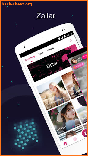 Zallar - Beautiful Girls‘ live, Video & Chat Room screenshot