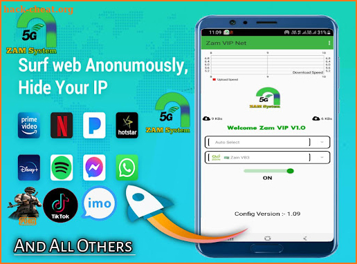 Zam VIP NET - Secure Fast VPN screenshot