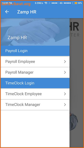 Zamp HR screenshot