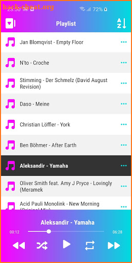 Zander Music screenshot