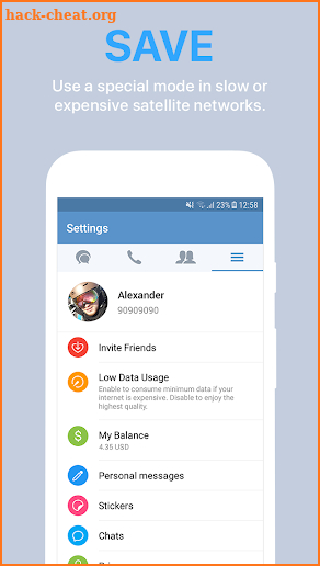 Zangi Messenger screenshot
