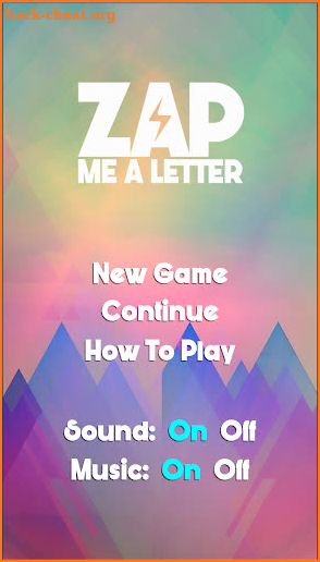 Zap Me A Letter screenshot