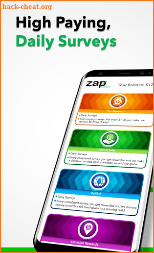 Zap Surveys screenshot