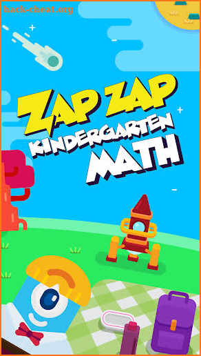 Zap Zap Kindergarten Math screenshot