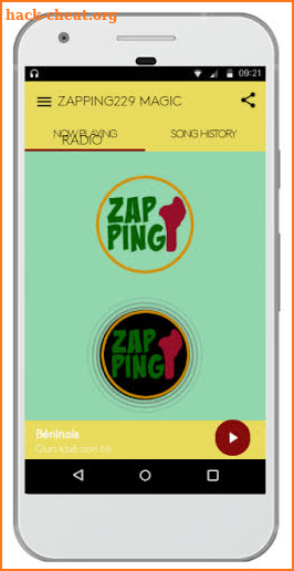 ZAPPING229 RADIO screenshot