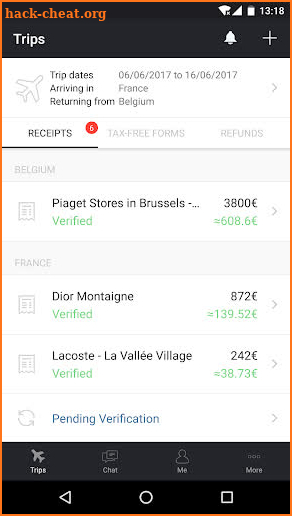 ZappTax - Tax-free shopping on your mobile screenshot