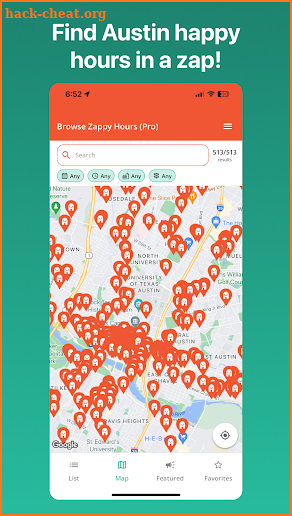 Zappy: Happy Hour Finder screenshot