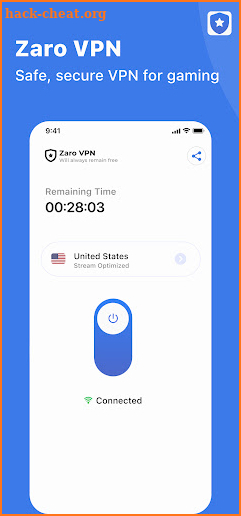 Zaro VPN screenshot