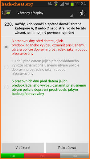 Zbrojní průkaz od ZbraneKvalitne.cz screenshot