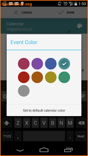 ZCal: Zimbra Calendar Sync screenshot