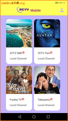 ZCTV Mobile - Watch Online TV screenshot