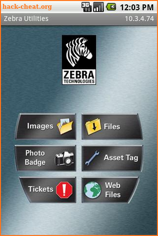 Zebra Utilities screenshot