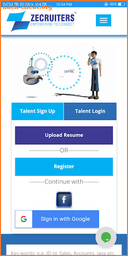 Zecruiters- Job and Recruitment Portal screenshot