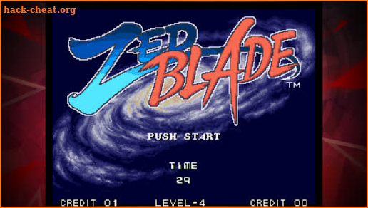 ZED BLADE ACA NEOGEO screenshot