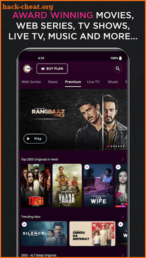 ZEE5: Movies, TV Shows, Web Series, News screenshot