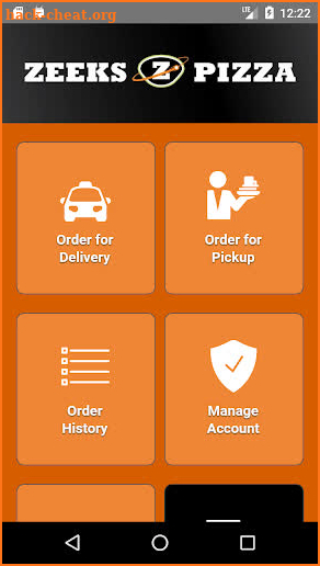 Zeeks Mobile Ordering screenshot