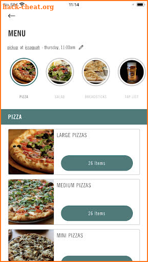 Zeeks Pizza screenshot