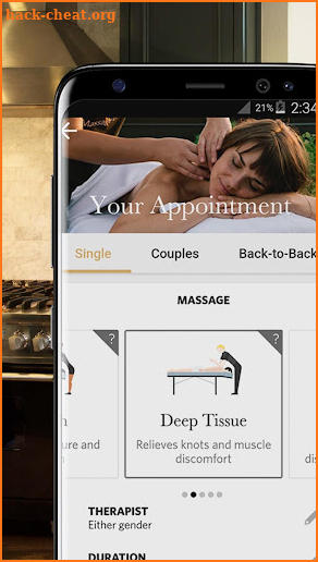 Zeel In-Home Massage Therapist screenshot