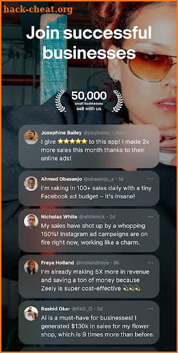 Zeely: AI Sales Growth App screenshot