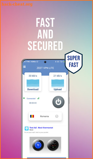 Zeet Vpn Lite screenshot