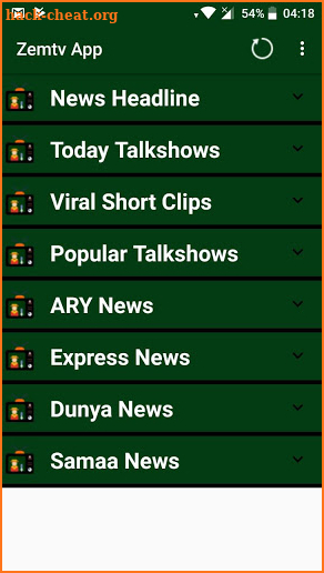 Zemtv App - Pakistani Talk Shows screenshot