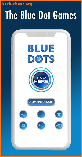 ZEN GAMES: THE BLUE DOT GAMES - ANTI STRESS GAMES screenshot