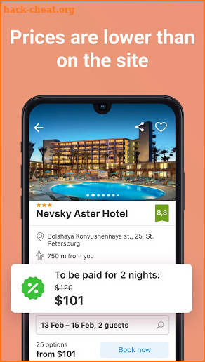 ZenHotels — hotel booking screenshot