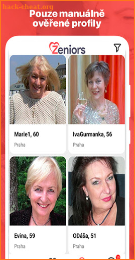 Zeniors - Dating for Singles in their Best Age screenshot
