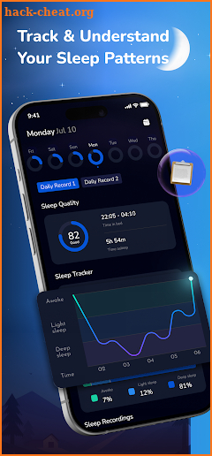Zentide: Sleep Tracker screenshot
