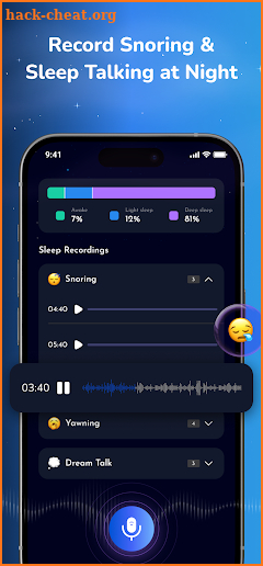 Zentide: Sleep Tracker screenshot
