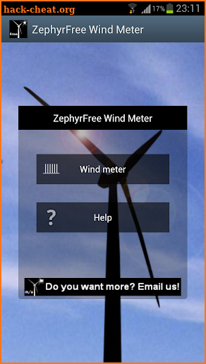 Zephyrus Basic Anemometer screenshot
