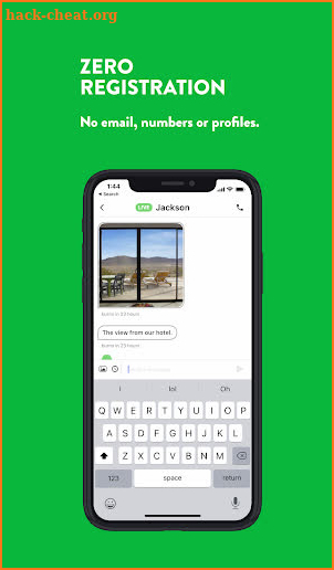 Zero Messenger screenshot