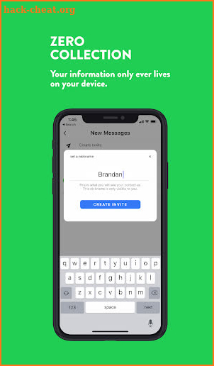 Zero Messenger screenshot