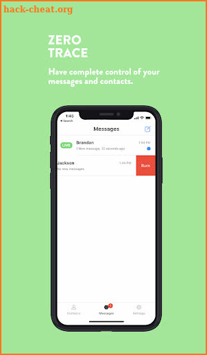 Zero Messenger screenshot