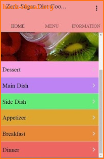 Zero Sugar Diet Cookbook screenshot