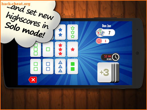 ZET! premium - card puzzle game screenshot