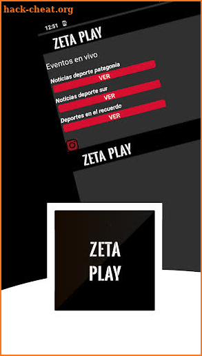Zeta play TV futbol screenshot