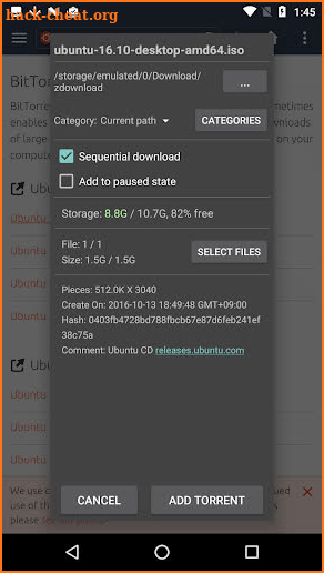 zetaTorrent Pro - Torrent App screenshot