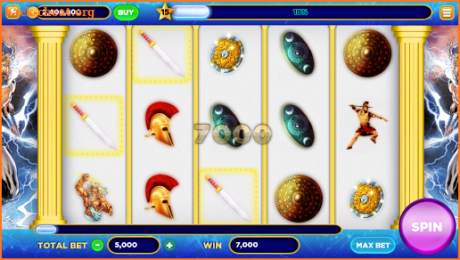 Zeus Lucky Slots screenshot