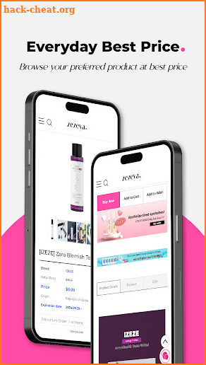 ZEZEYA - korea product store screenshot