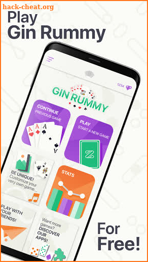ZGA Gin Rummy screenshot