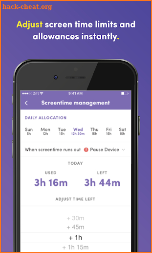 Zift | Parental Control App & Screen Time Monitor screenshot