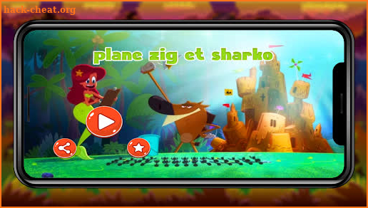 zig et sharko plane game screenshot