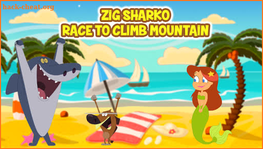 Zig Sharko Hill Climb Race free game screenshot