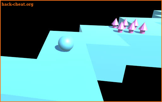 Zig Zag Light Ball Adventure 3D screenshot