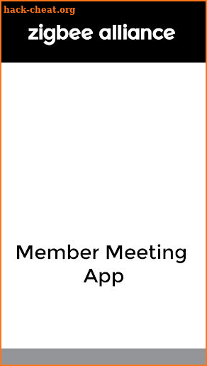 Zigbee Alliance Member Meeting screenshot