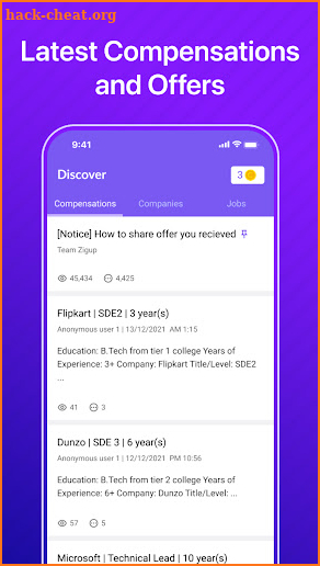 Zigup - Salaries, Referral screenshot