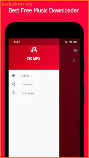 ZIK mp3 music download screenshot