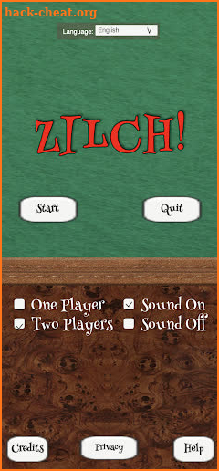 Zilch Dice Game screenshot