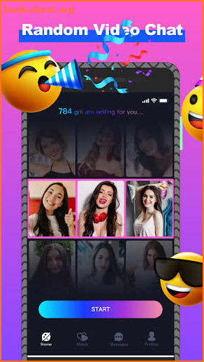 Zili video chat with girls&boys like bigo screenshot